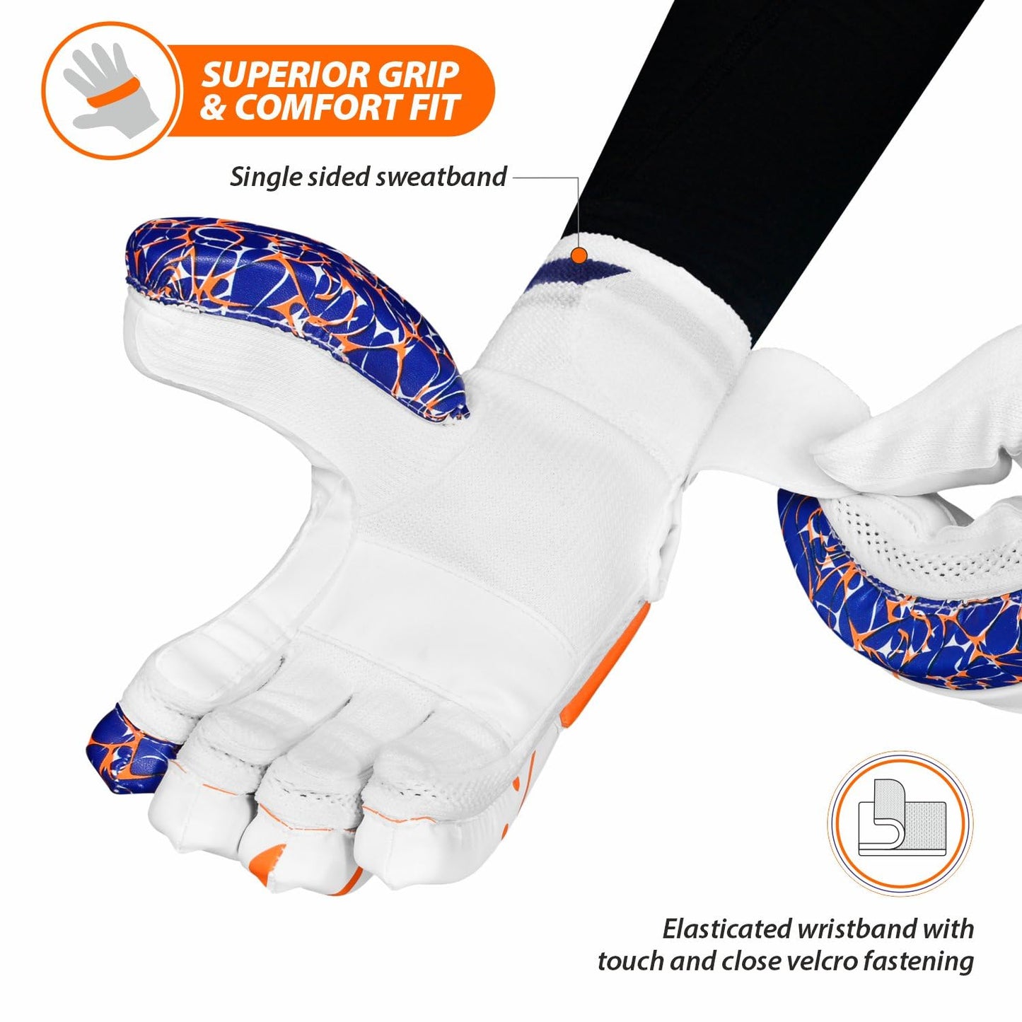 DSC Force Batting Gloves - Athlete’s Choice