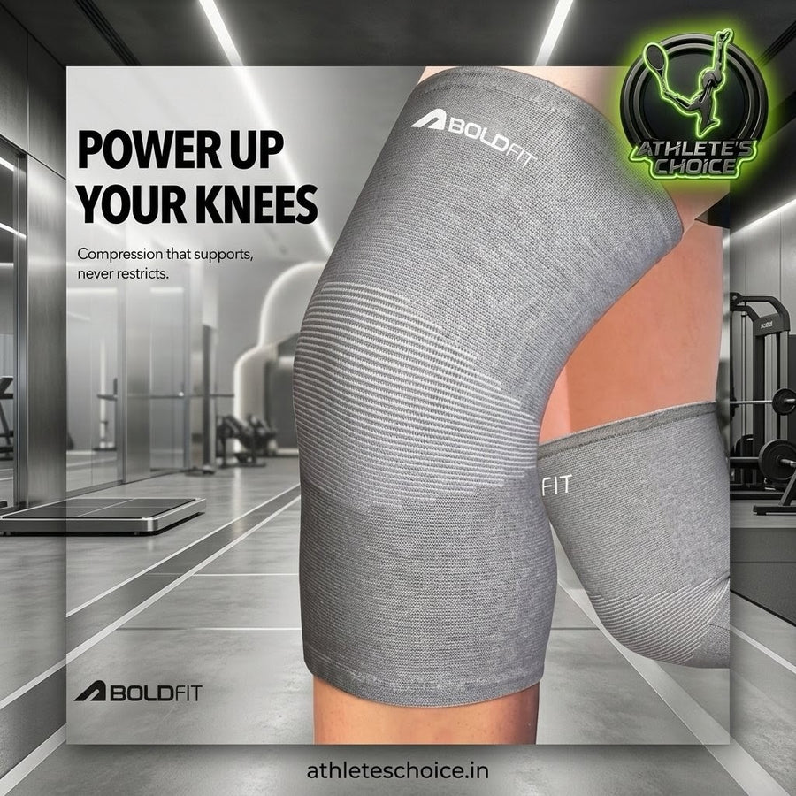 BOLDFIT Knee Support (Grey)