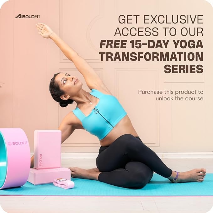 BOLDFIT 4mm Yoga Mat - Athlete’s Choice