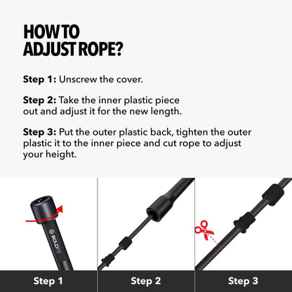 Boldfit Jump Ropes - Athlete’s Choice