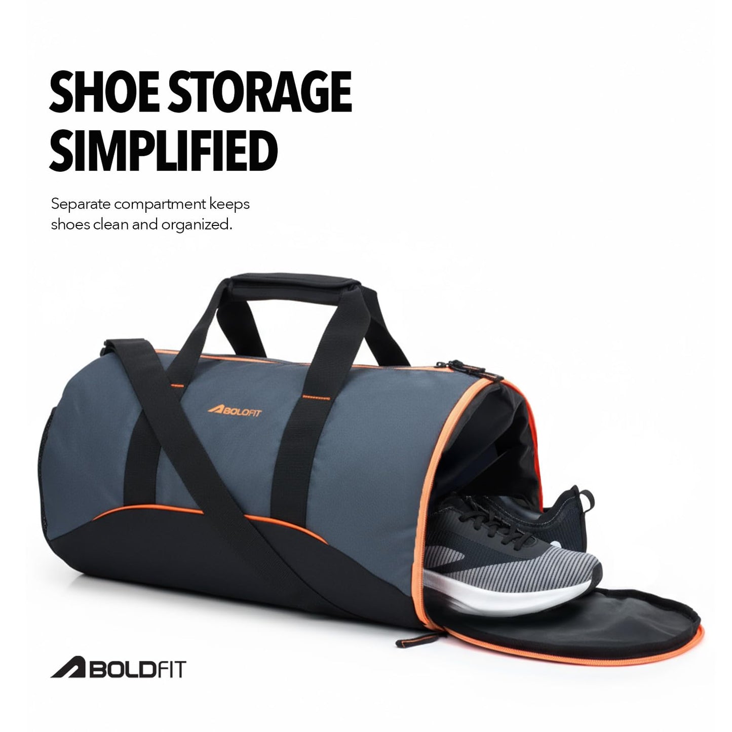 Boldfit Gym Bag - Athlete’s Choice