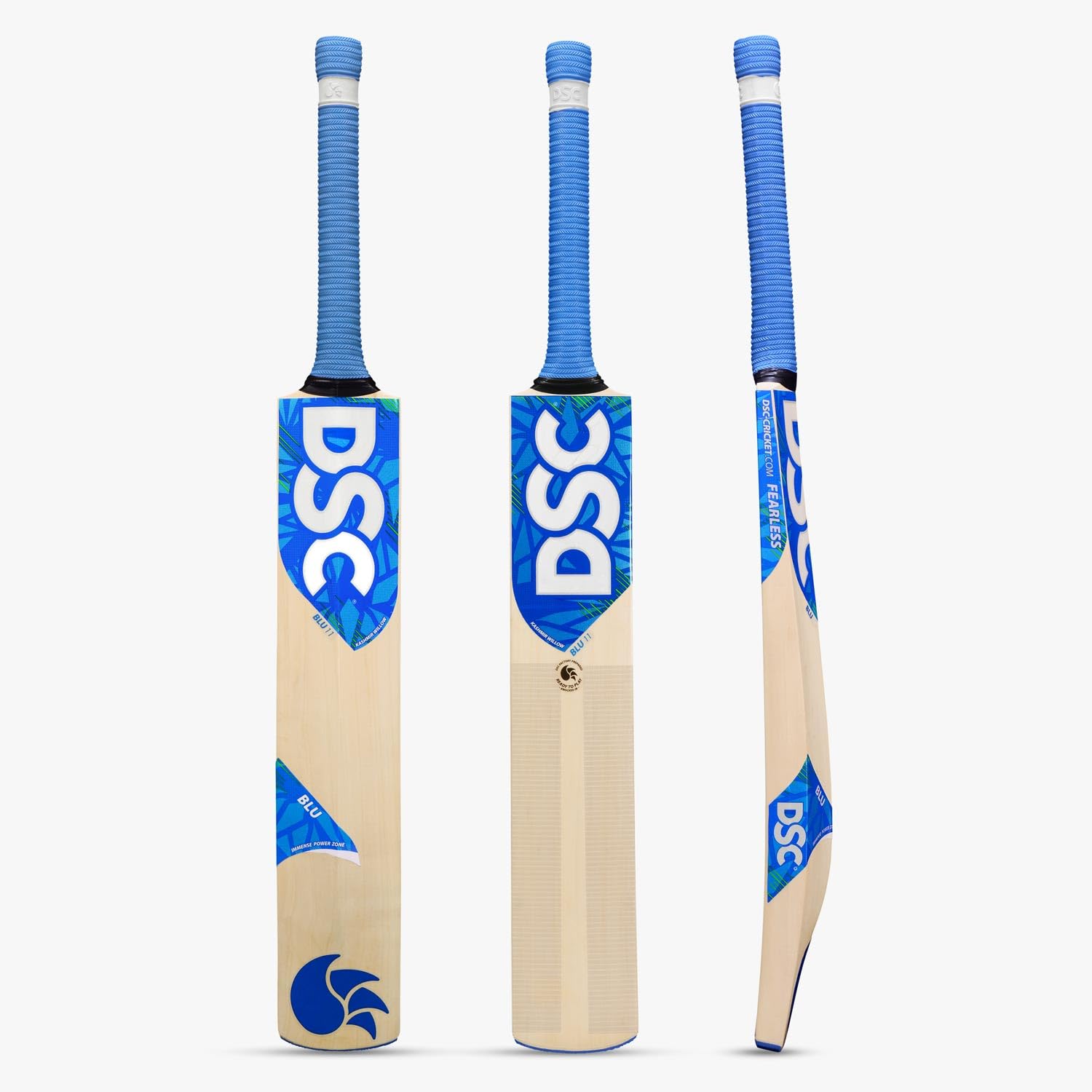 DSC Blu 11 Kashmir Willow Bat - Athlete’s Choice