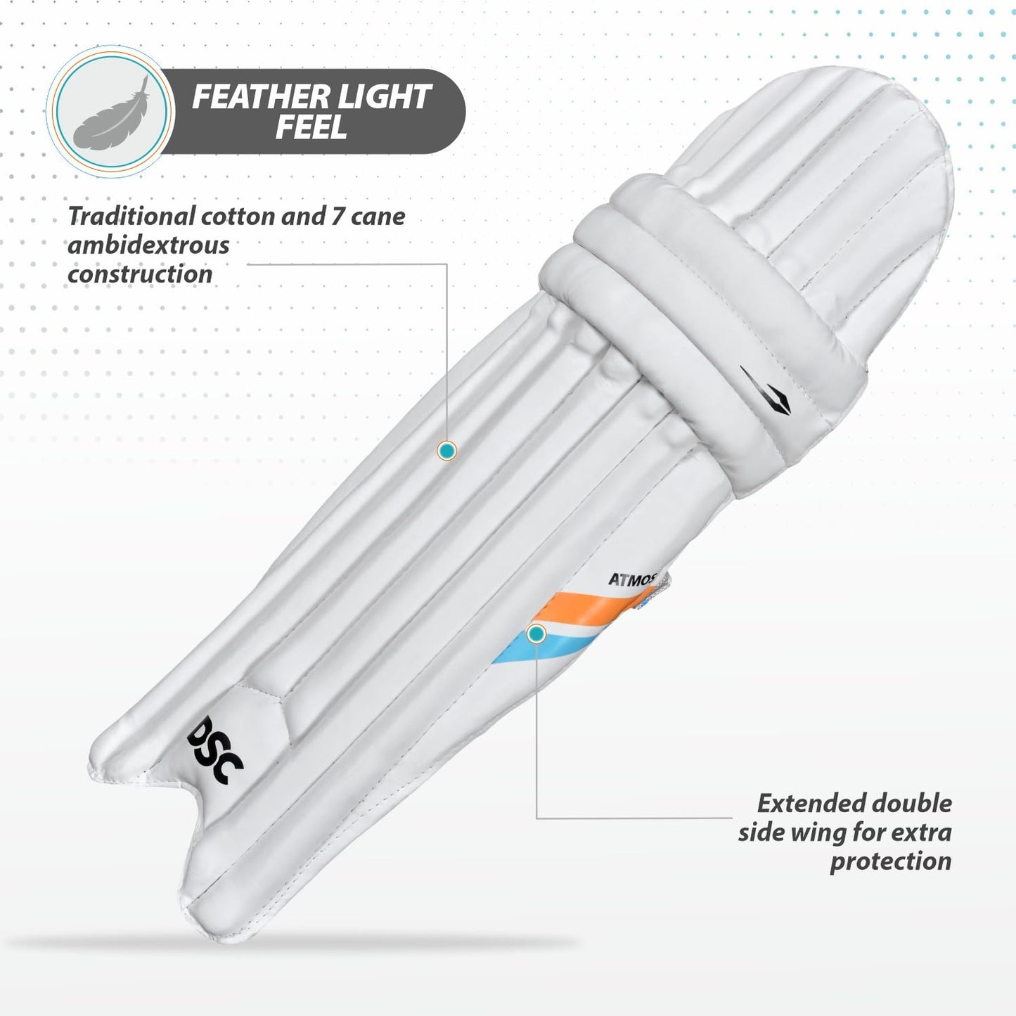 DSC Atmos Batting Leg Guard - Athlete’s Choice