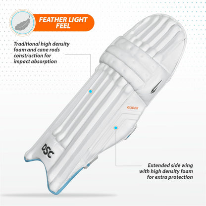 DSC Glider Batting Leg Guard - Athlete’s Choice
