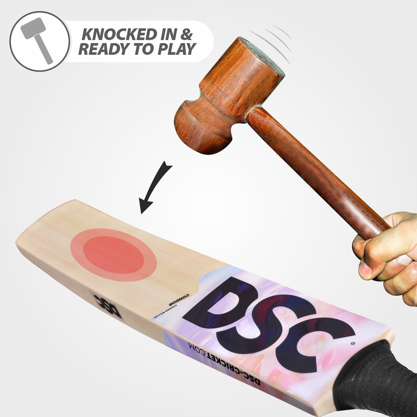DSC Condor Sizzler Kashmir Willow Bat - Athlete’s Choice