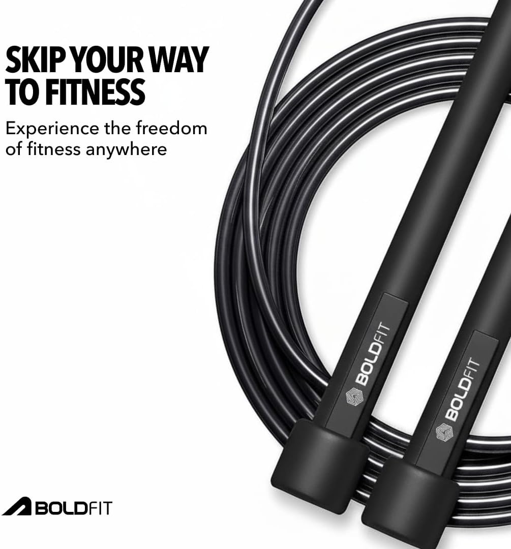 Boldfit Jump Ropes - Athlete’s Choice