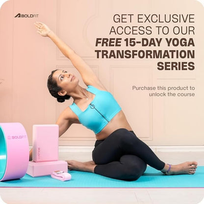 BOLDFIT 8mm Yoga Mat - Athlete’s Choice