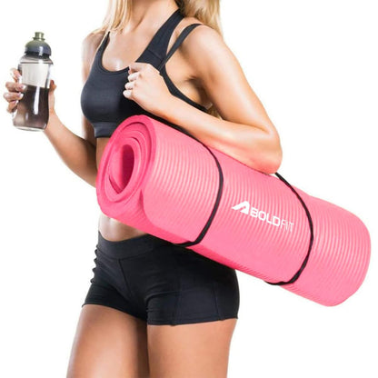BOLDFIT 10mm Yoga Mat - Athlete’s Choice