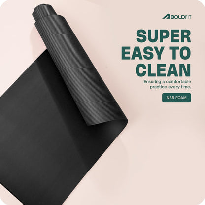 BOLDFIT 8mm Yoga Mat - Athlete’s Choice