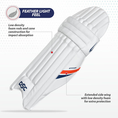 DSC Attitude Batting Leg Guard - Athlete’s Choice