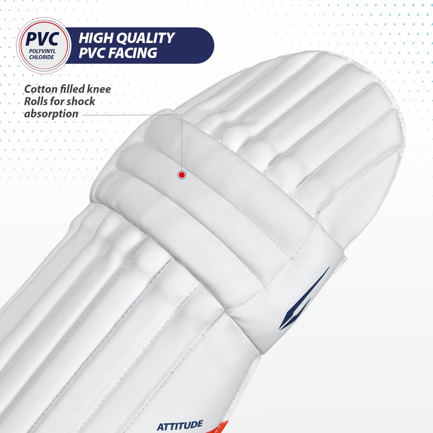 DSC Attitude Batting Leg Guard - Athlete’s Choice