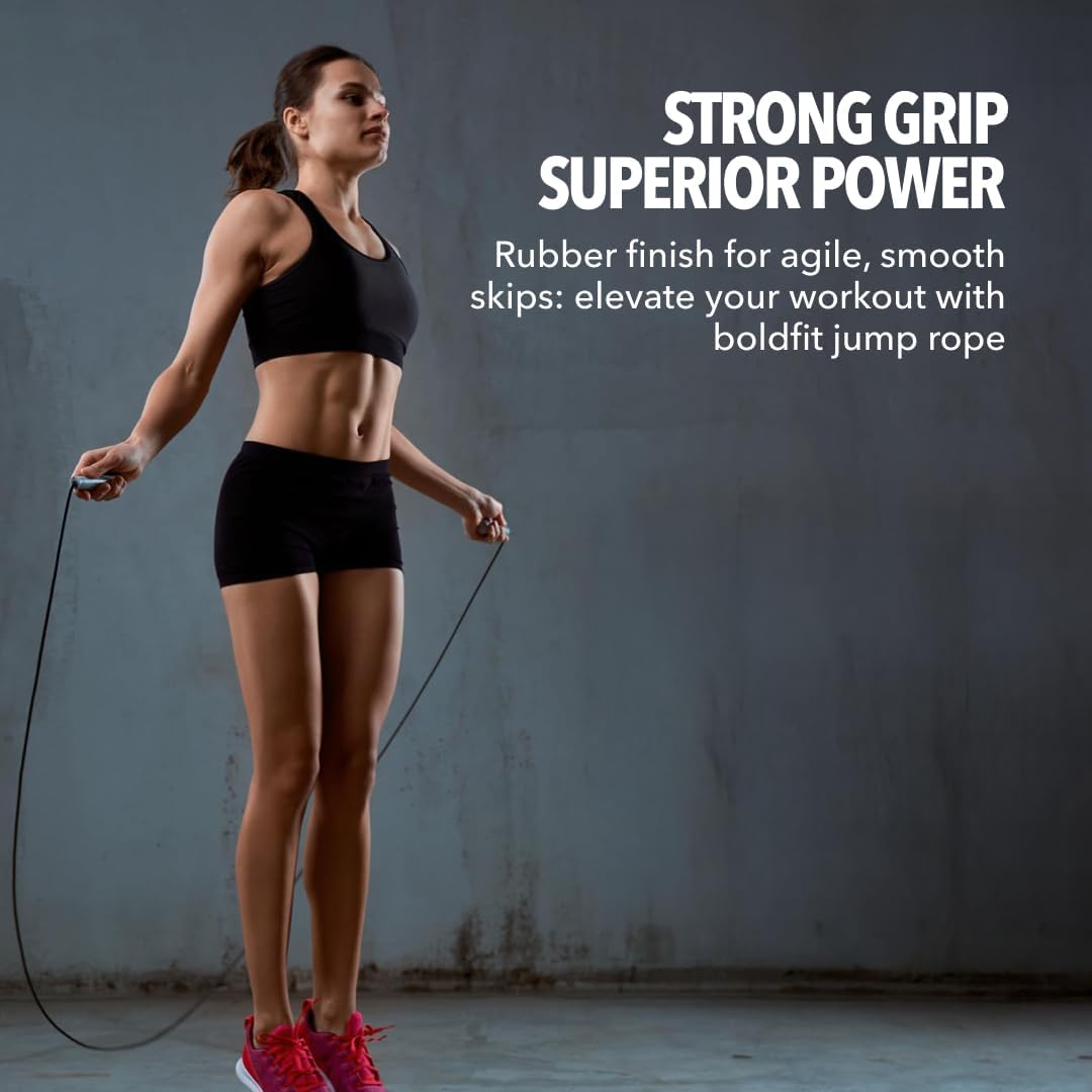 Boldfit Jump Ropes - Athlete’s Choice