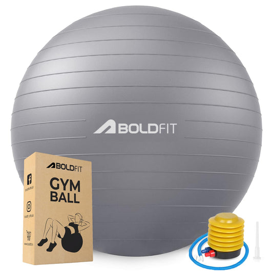 Boldfit 75cm Gym Ball - Athlete’s Choice