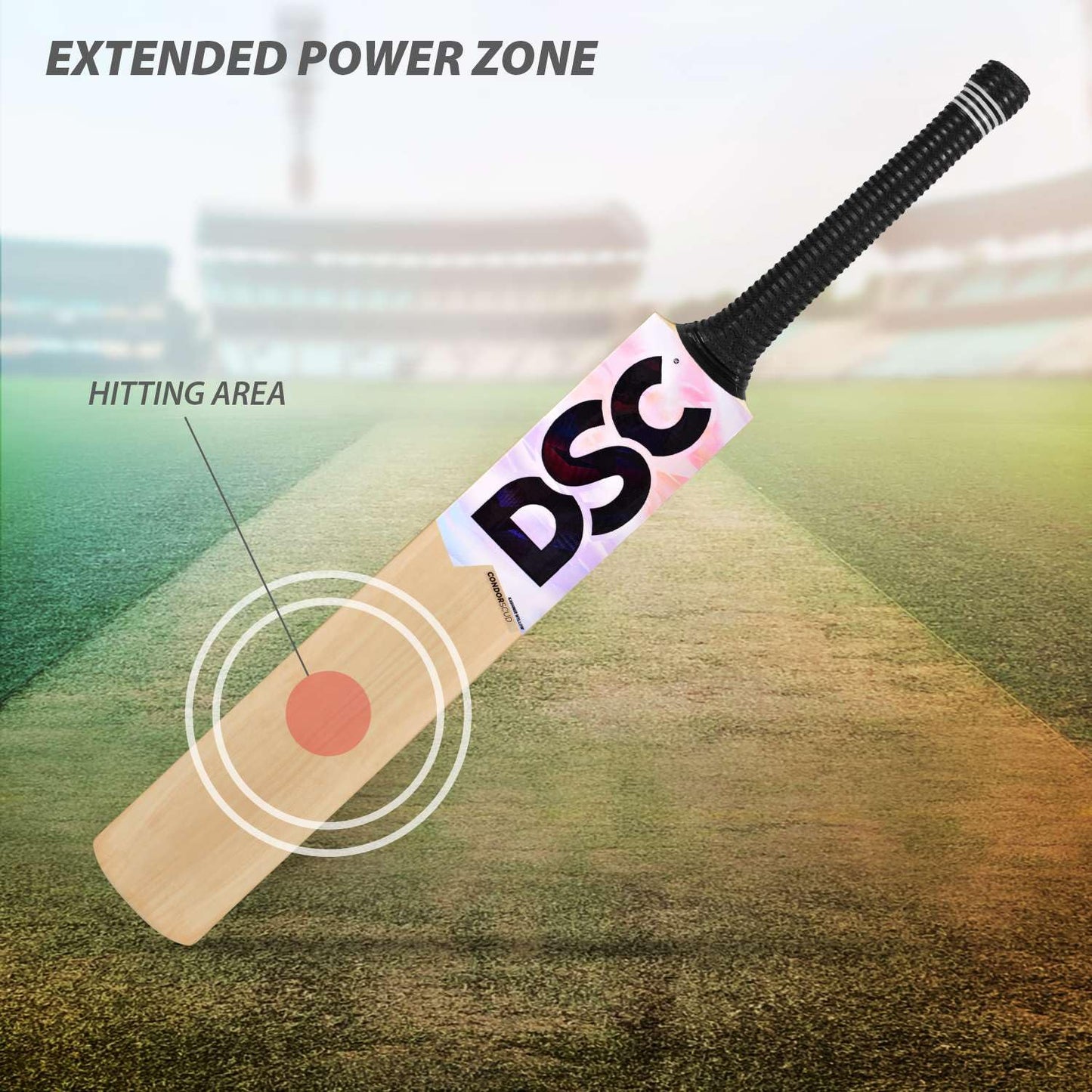 DSC Condor Sizzler Kashmir Willow Bat - Athlete’s Choice