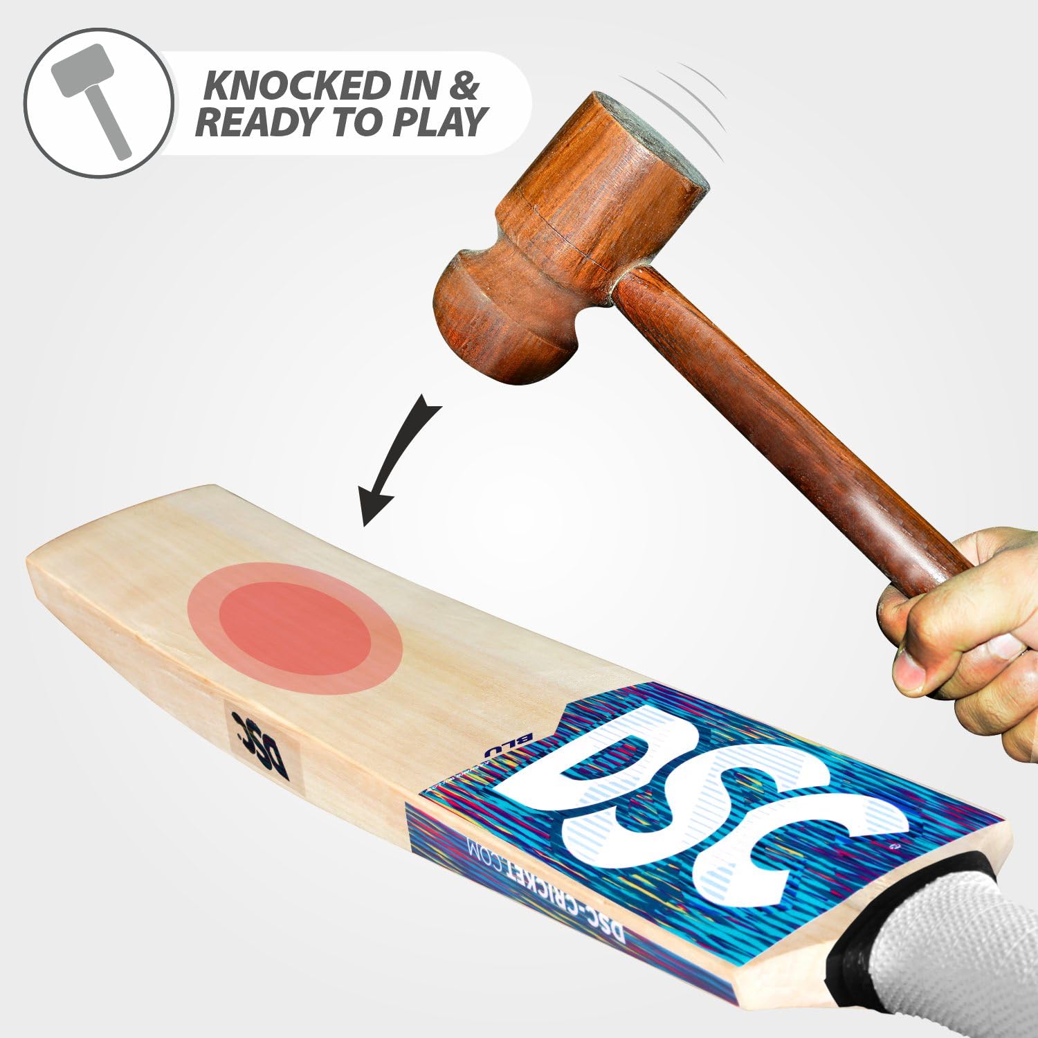 DSC Blu 99 Kashmir Willow Bat - Athlete’s Choice