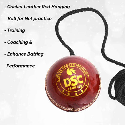DSC Hanging Leather Cricket Ball