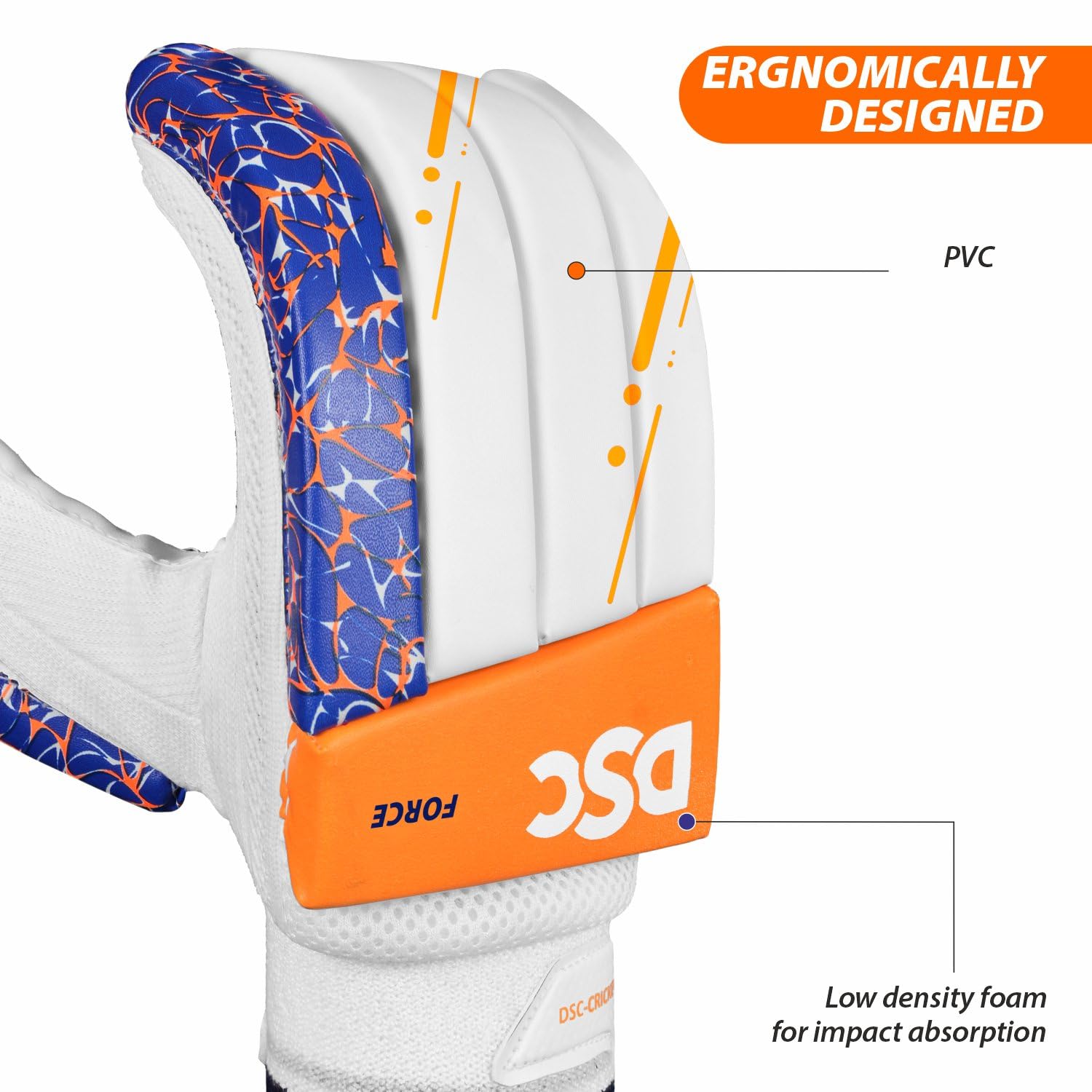 DSC Force Batting Gloves - Athlete’s Choice