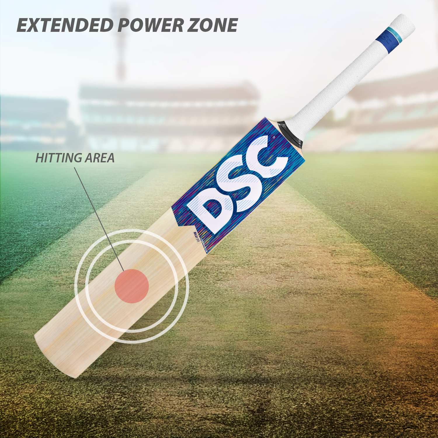 DSC Blu 99 Kashmir Willow Bat - Athlete’s Choice