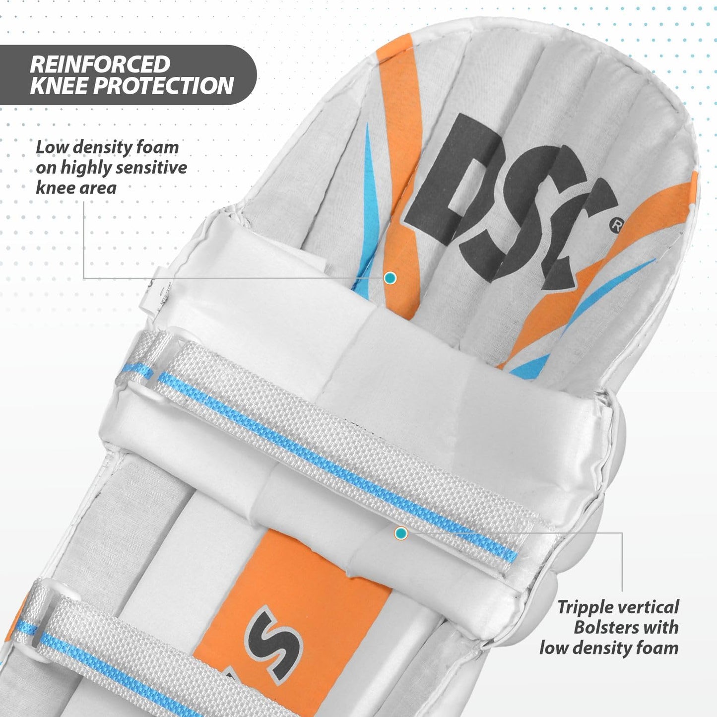 DSC Atmos Batting Leg Guard - Athlete’s Choice