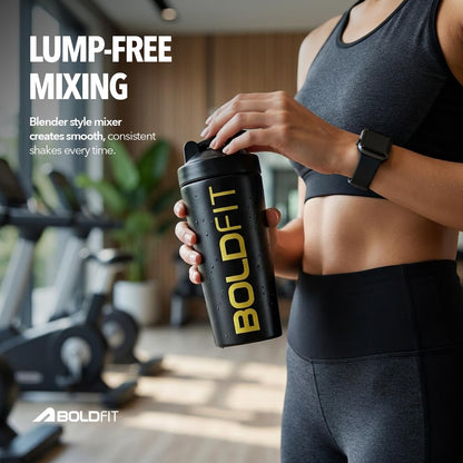Boldfit Steel Shaker - Athlete’s Choice
