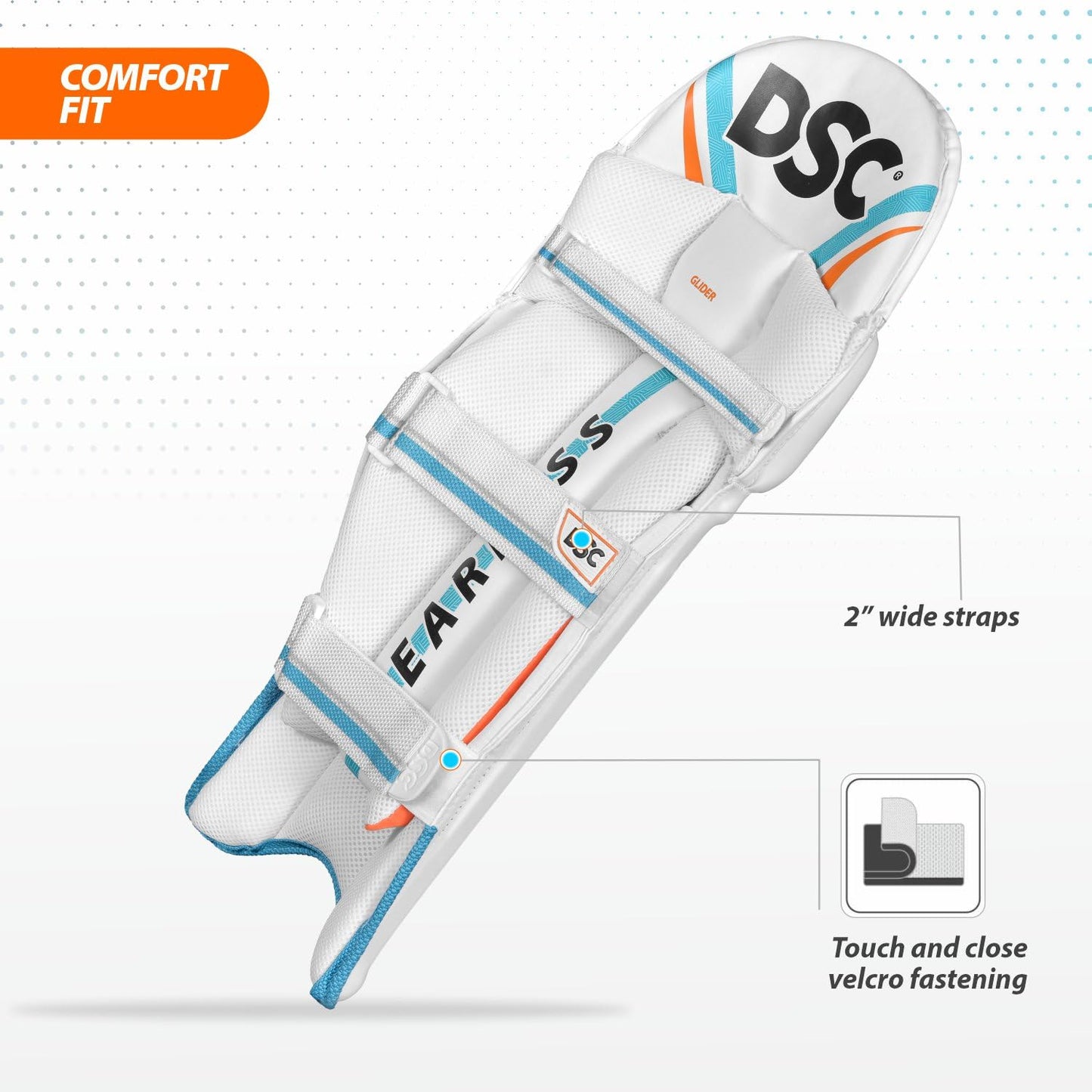 DSC Glider Batting Leg Guard - Athlete’s Choice