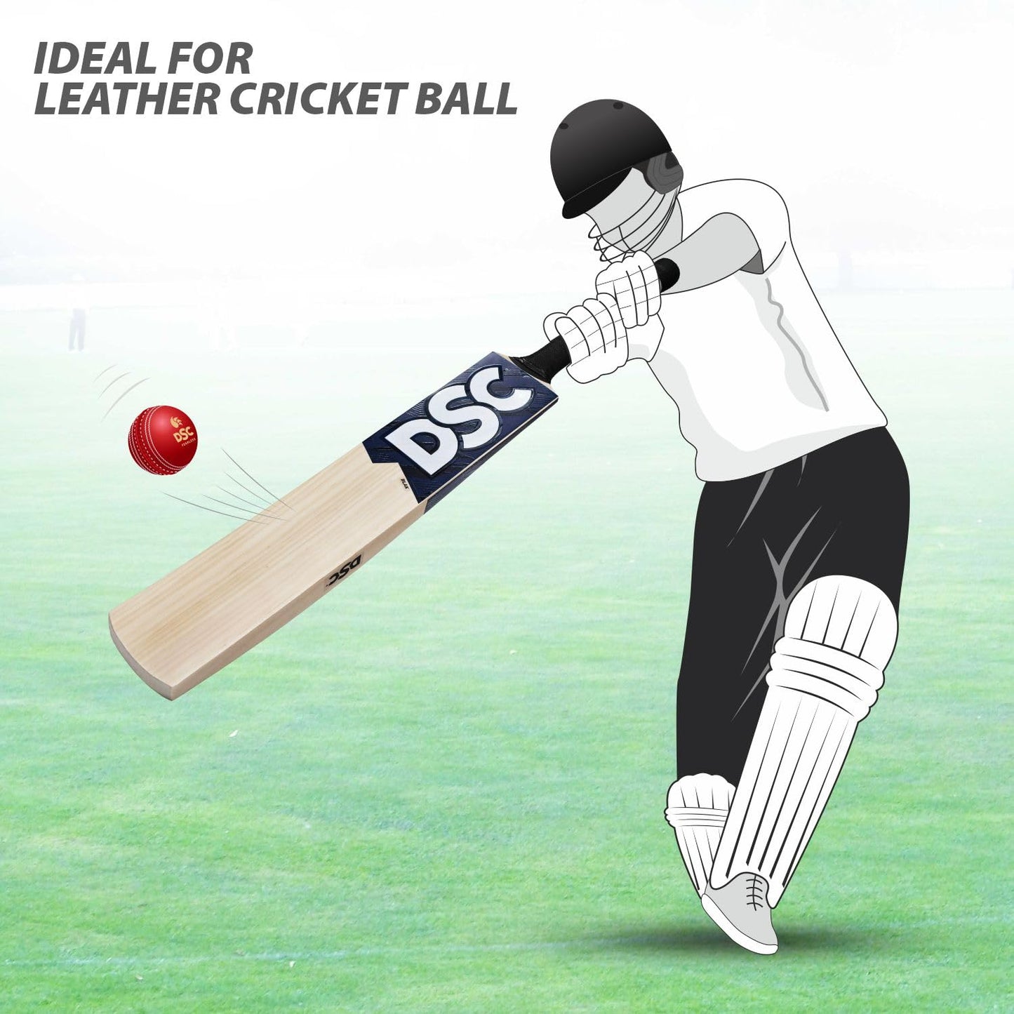 DSC Blak 88 Kashmir Willow Bat - Athlete’s Choice