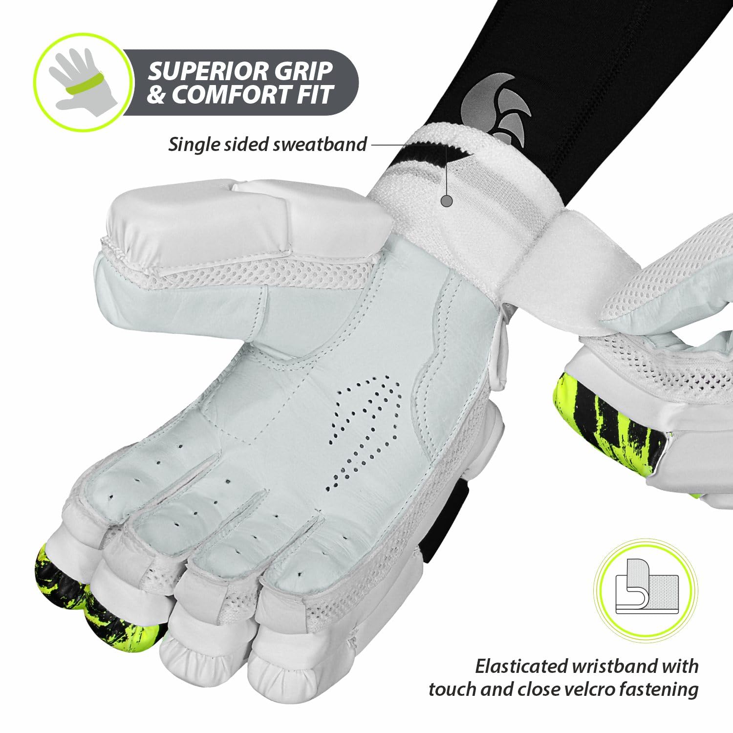 DSC Fury Batting Gloves - Athlete’s Choice