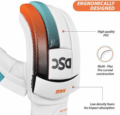 DSC Rage Batting Gloves - Athlete’s Choice
