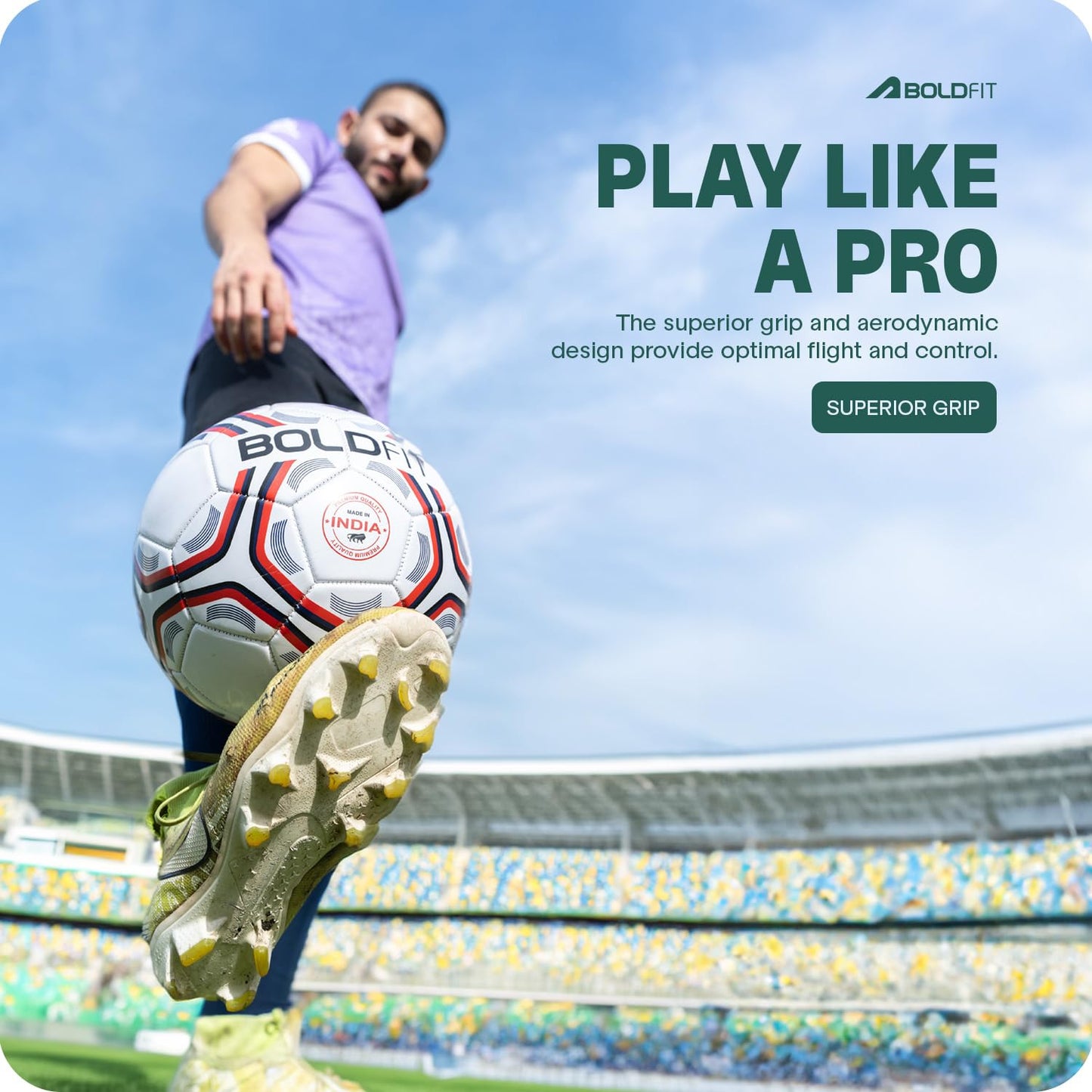 Boldfit Pro Football - Athlete’s Choice