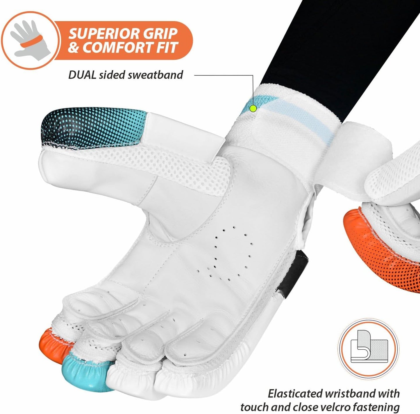 DSC Rage Batting Gloves - Athlete’s Choice