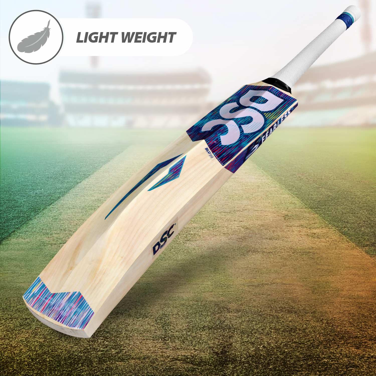 DSC Blu 99 Kashmir Willow Bat - Athlete’s Choice