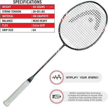 HEAD Xenon Pro Badminton Racket - Athlete’s Choice
