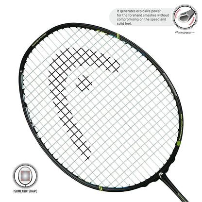 HEAD Octane Tour Badminton Racket - Athlete’s Choice
