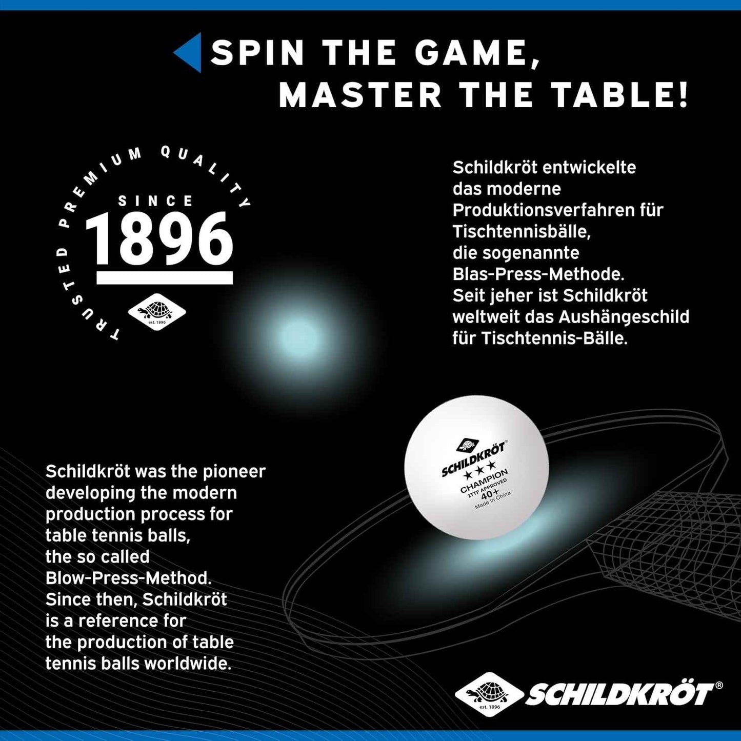 Schildkrot Champion TT Balls
