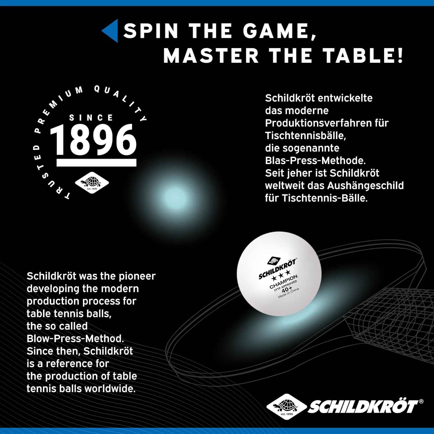 Schildkrot Champion TT Balls