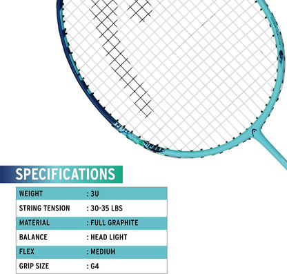 HEAD Falcon Attack Badminton Racket - Athlete’s Choice