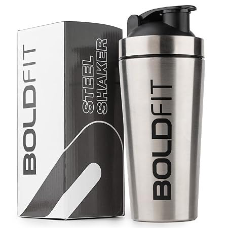 Boldfit Steel Shaker - Athlete’s Choice