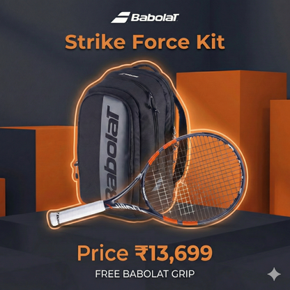 The BABOLAT Strike Force Kit - Athlete’s Choice