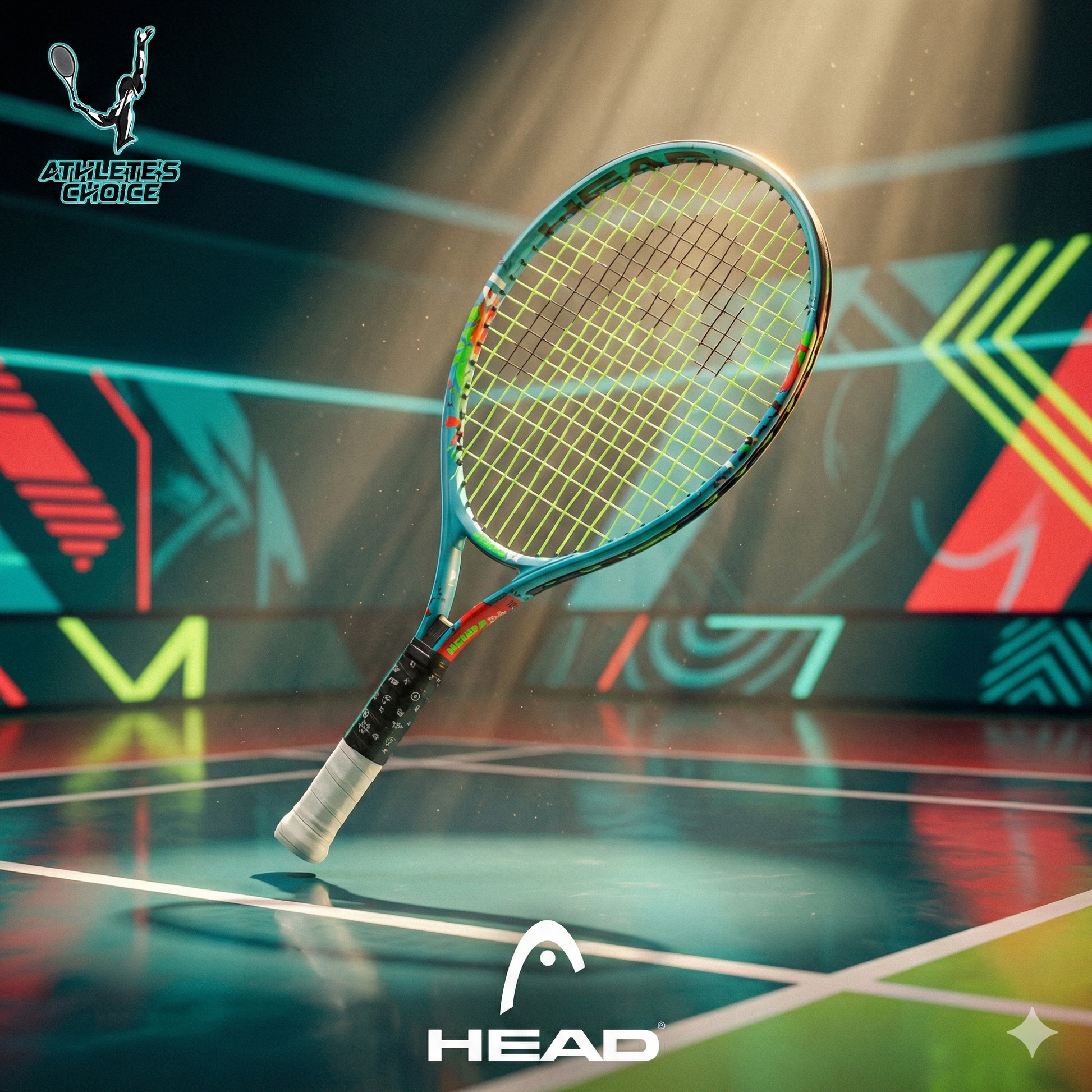 HEAD Novak Jr Tennis Racket - Athlete’s Choice