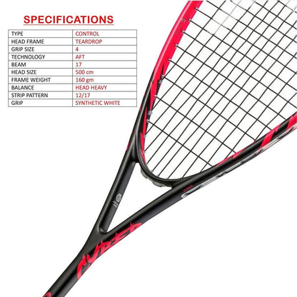HEAD Cyber Pro Squash Racket - Athlete’s Choice