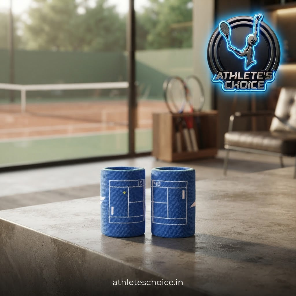 BABOLAT Reversible Wristband (2PK - Blue/Mint)