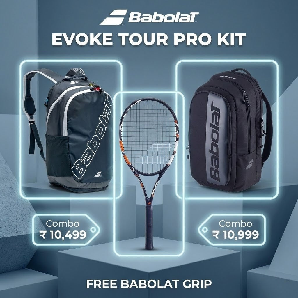 The BABOLAT Evoke Tour Pro Kit - Athlete’s Choice
