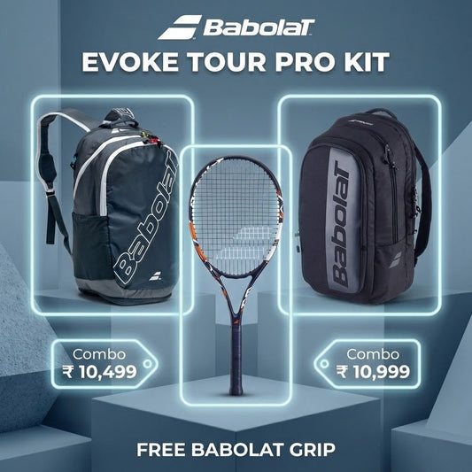 The BABOLAT Evoke Tour Pro Kit - Athlete’s Choice