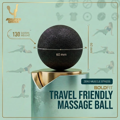 Boldfit Lacrosse Massage Ball - Athlete’s Choice