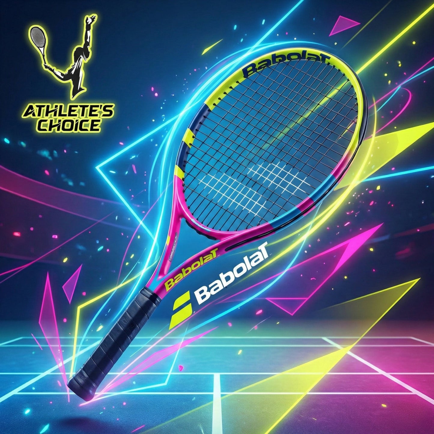 BABOLAT Nadal Jr Tennis Racket (Strung) - Athlete’s Choice