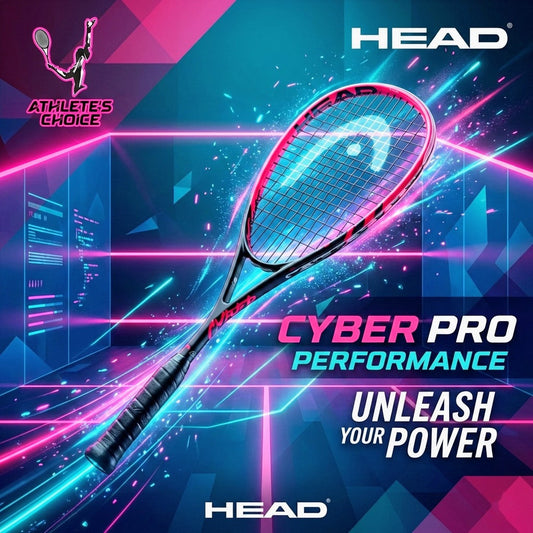 HEAD Cyber Pro Squash Racket - Athlete’s Choice