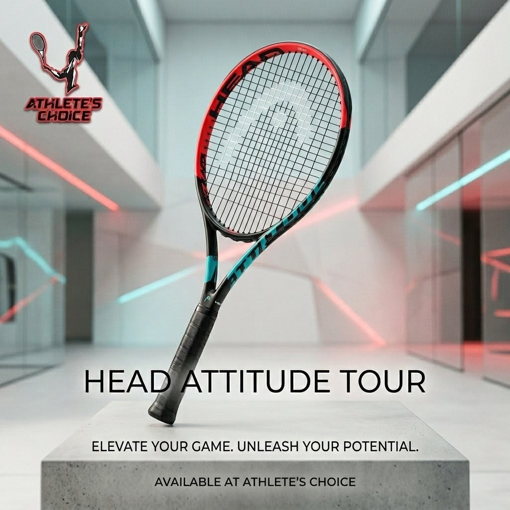 HEAD Attitude Tour Tennis Racket (Strung) - Athlete’s Choice