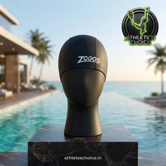 ZOGGS Swim Cap (Black)