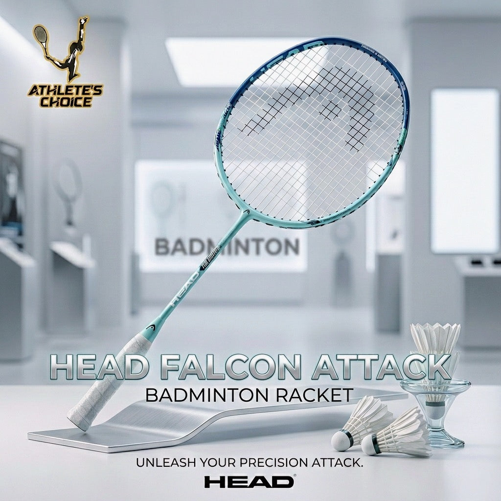 HEAD Falcon Attack Badminton Racket - Athlete’s Choice