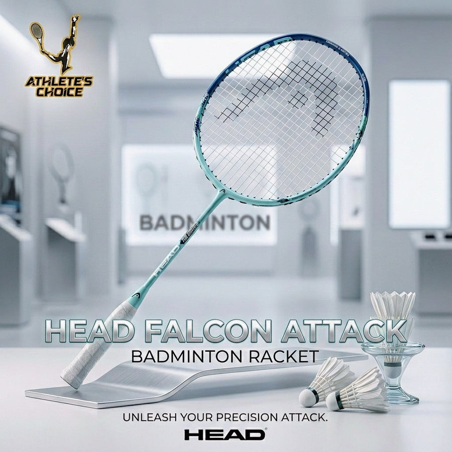 HEAD Falcon Attack Badminton Racket - Athlete’s Choice